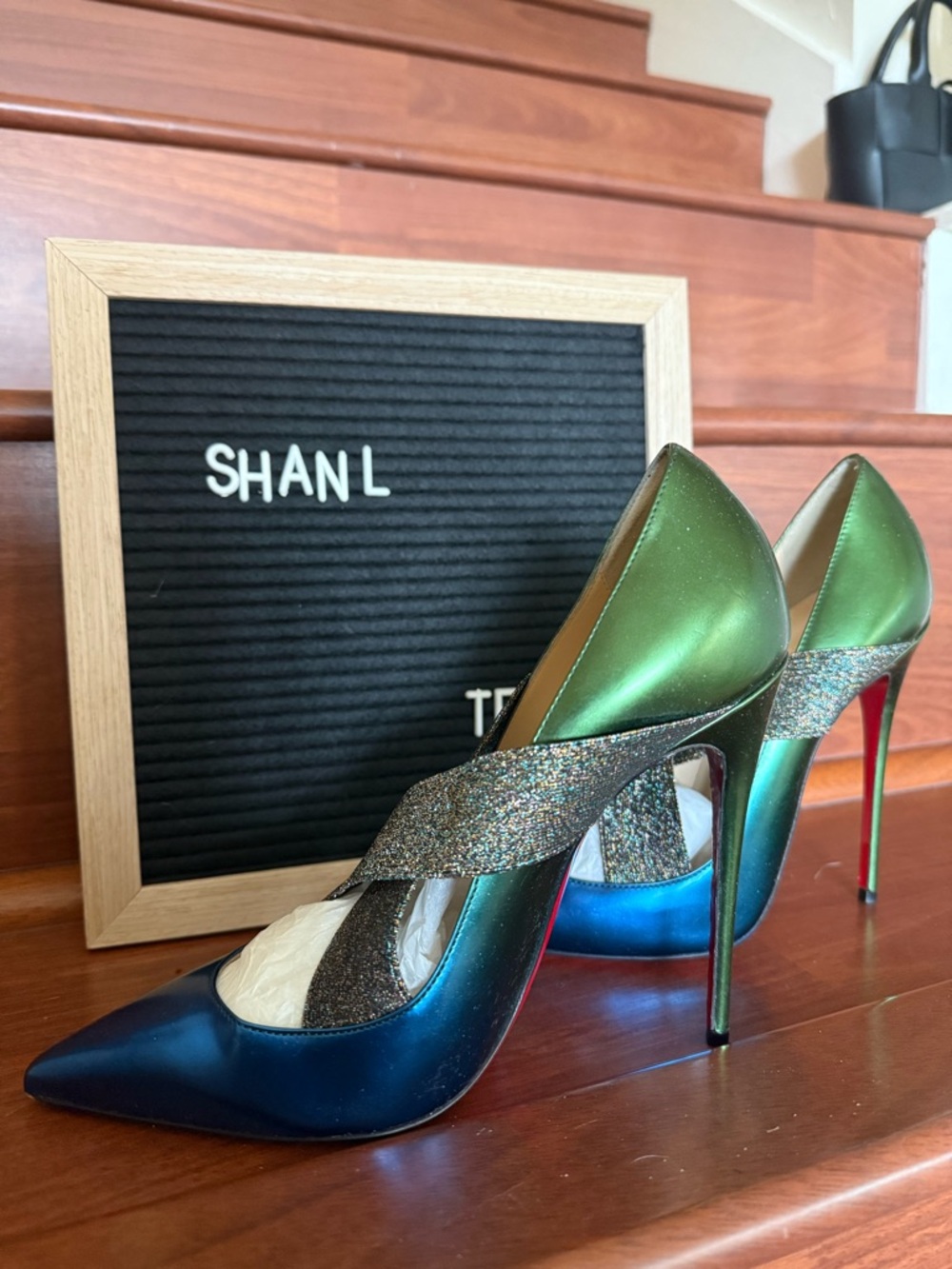 Christian Louboutin 120 Scarabe - Picture 4 of 9
